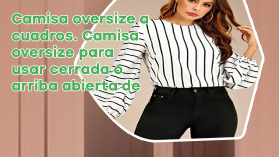 Blusas oversize shein