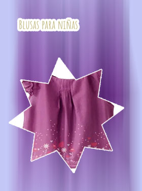 Blusas para niñas
