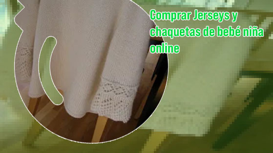 Chaqueta blanca bebe