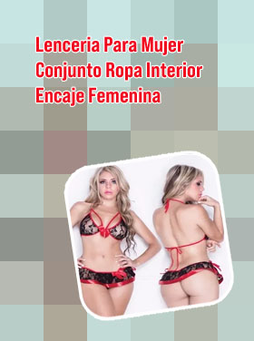 Lenceria de encaje mujer