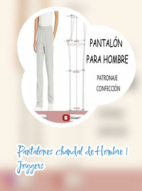 Pantalon de algodon hombre