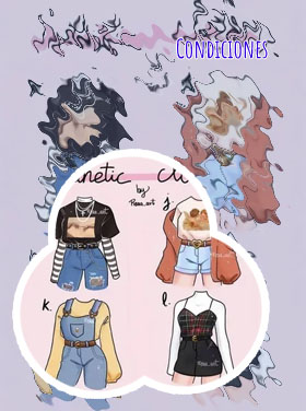 Pantalones aesthetic con dibujos