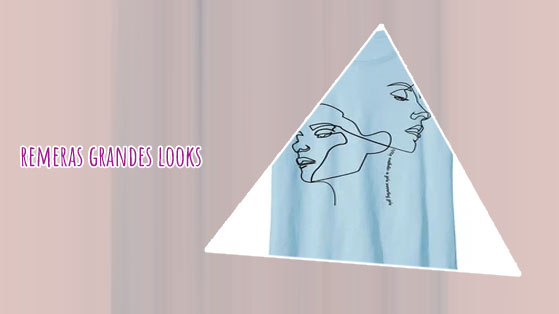 Remeras grandes mujer aesthetic