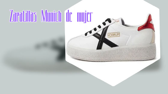 Zapatillas casual mujer munich